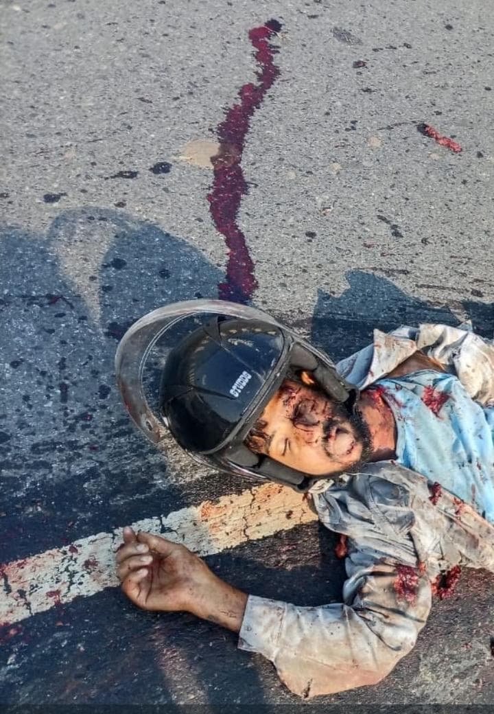 सलपर्णी के पास तेज रफ्तार का कहर, बाइक दुर्घटना में युवक की मौके पर ही मौत  