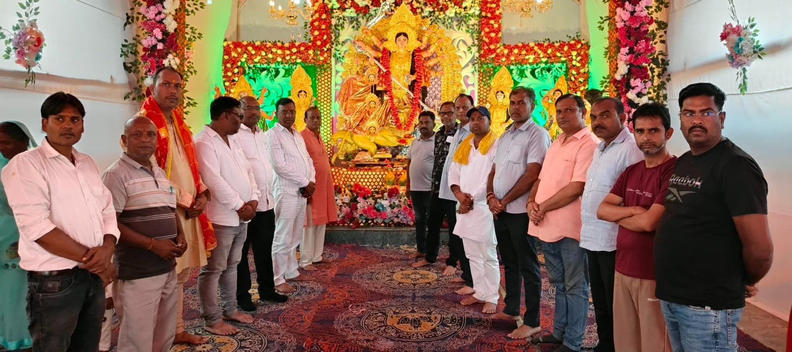 जवाहर नगर ज्योति क्लब पहुंचे विधायक रोशन लाल चौधरी