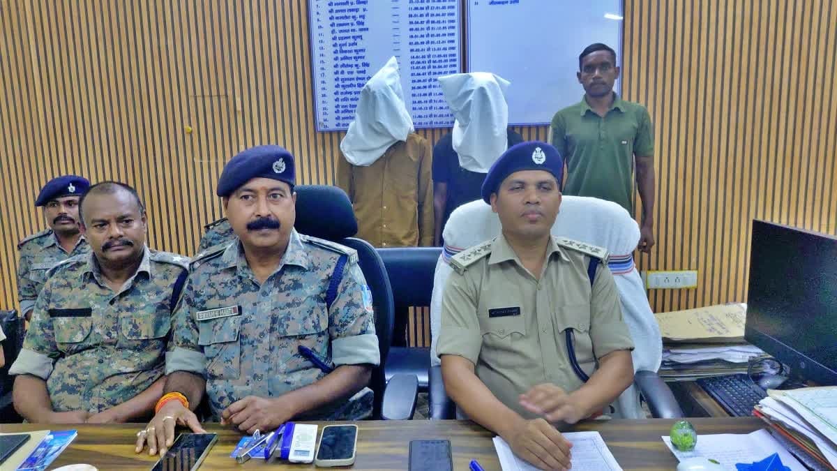 गिरिडीह में पुलिस ने दो अपराधियों को दबोचा 
