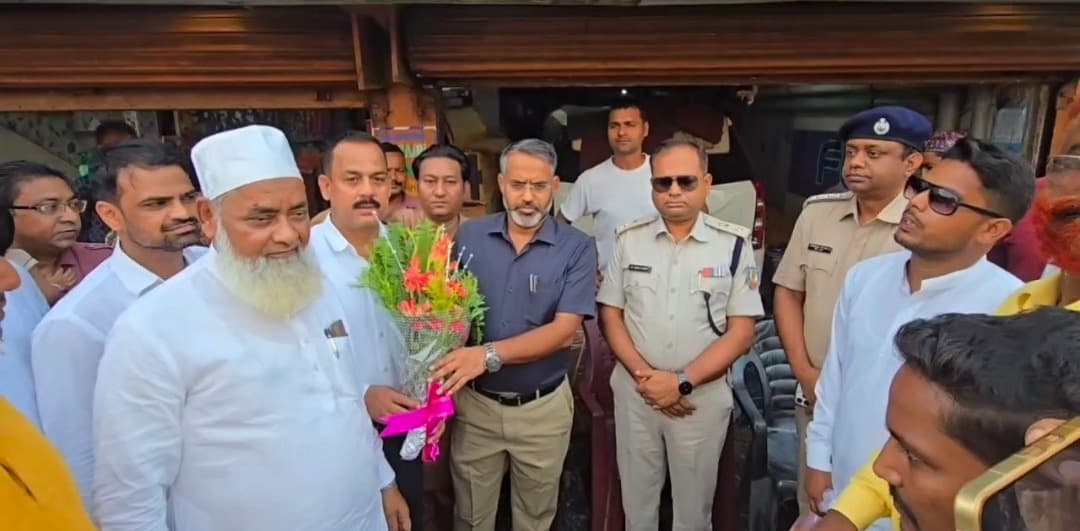 मुहर्रम को लेकर प्रशासन अलर्ट, डीसी-एसपी ने बगोदर में सुरक्षा व्यवस्था का लिया जायजा