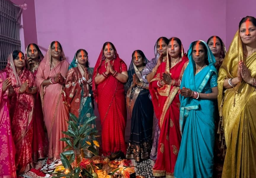 बरही में श्रद्धा एवं भक्तिभाव के साथ मनाया गया जितिया पर्व, संतान की सुख-समृद्धि के लिए की कामना