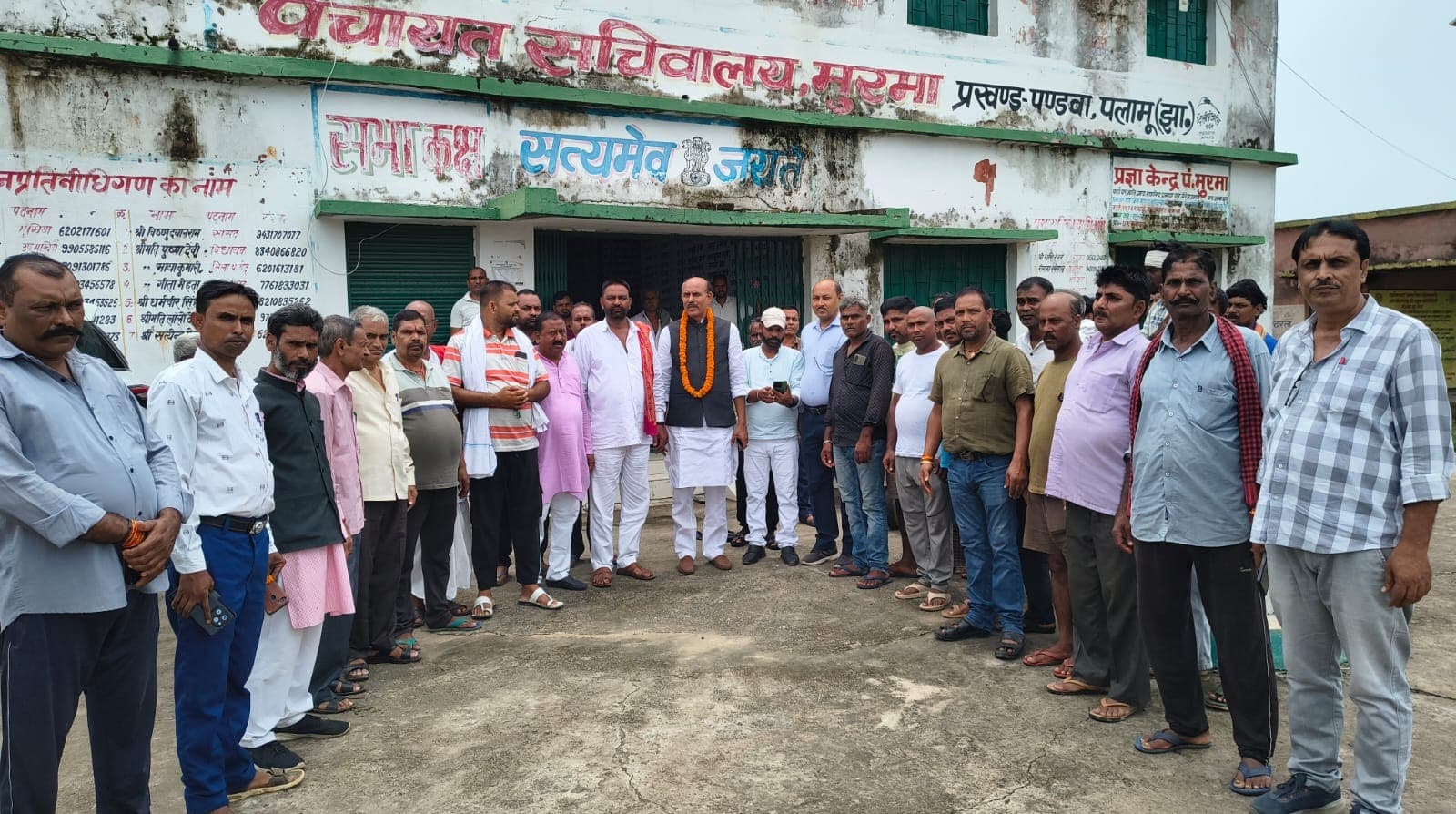 पंचायत परामर्श यात्रा में ग्रामीणों ने रखीं समस्याएं
