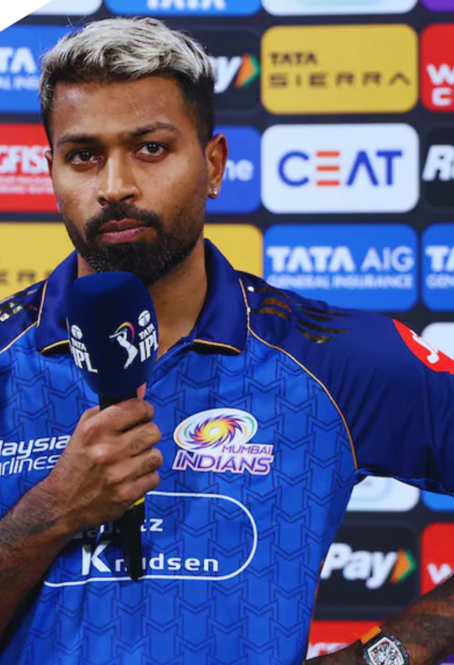 केकेआर मैच में आचार संहिता उल्लंघन पर हार्दिक पांड्या पर जुर्माना, BCCI ने दिया डिमेरिट अंक