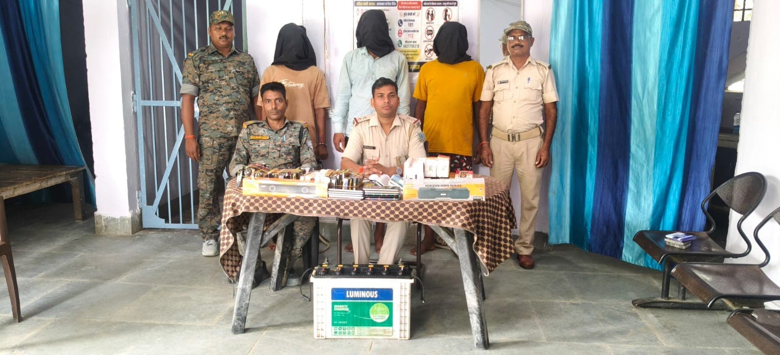 एक गिरफ्तारी से खुली चोरी की परतें, तीन आरोपी जेल