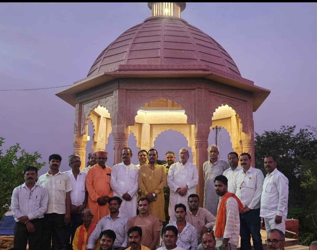 हनुमंत मंदिर परिसर की बढ़ी भव्यता, सौंदर्यीकरण योजना का विधायक मनोज यादव ने किया उद्घाटन, 