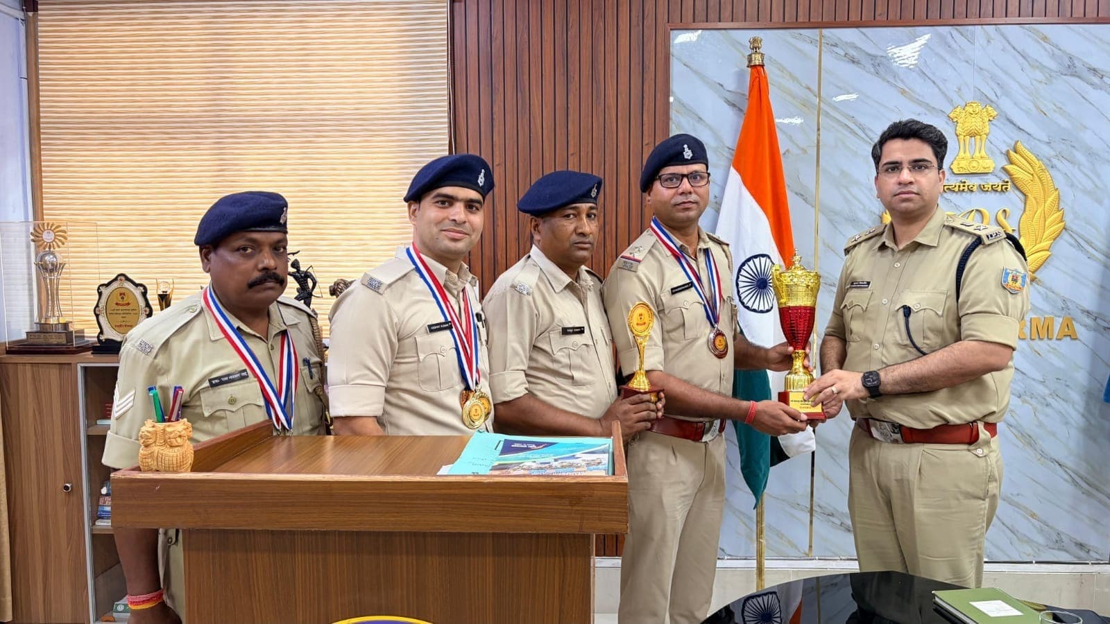 उत्तरी छोटानागपुर पुलिस शूटिंग प्रतियोगिता में कोडरमा का शानदार प्रदर्शन, 5 स्वर्ण समेत 10 पदक जीते