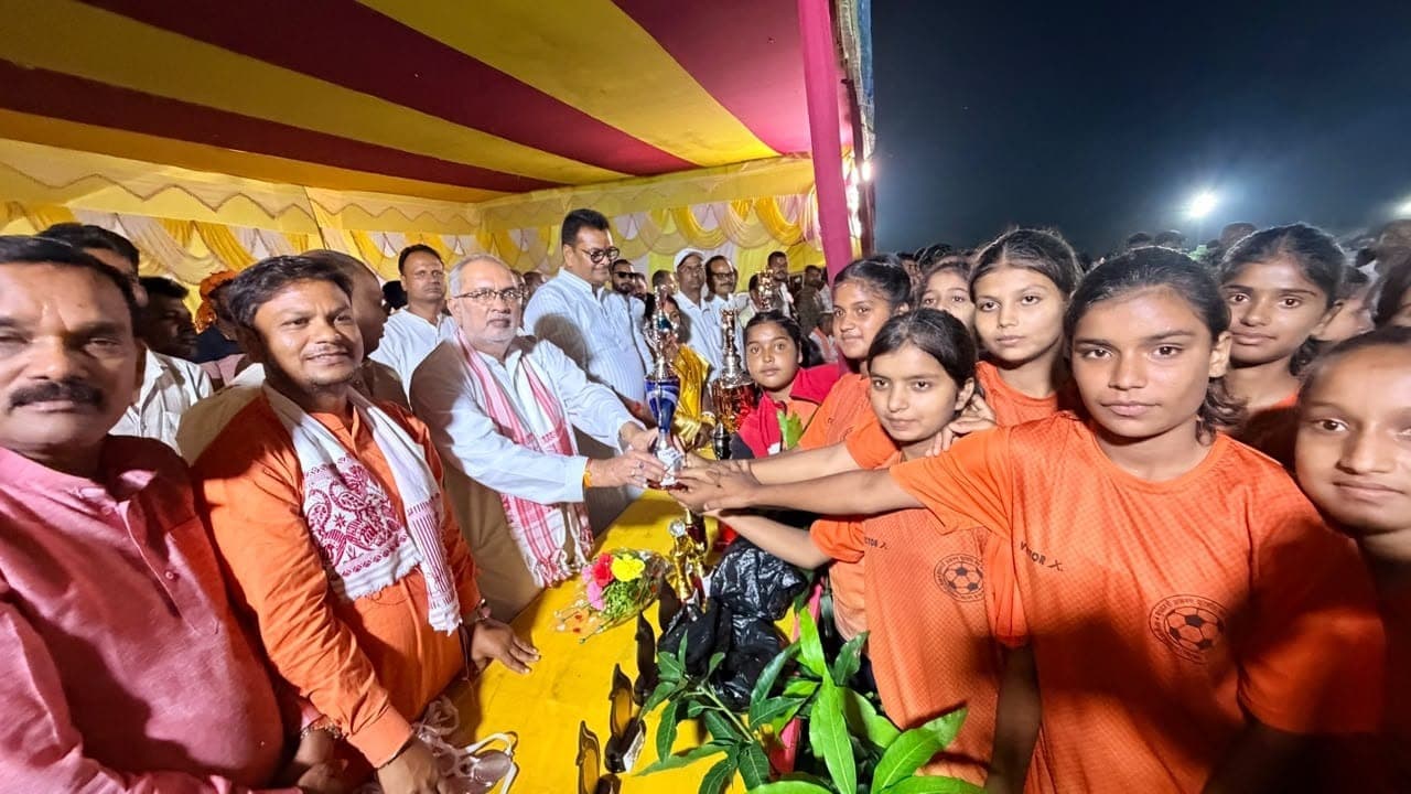 रतनाग को हराकर पुरनाथाम बना रात्रि फुटबॉल टूर्नामेंट का चैंपियन, फाइनल में 1-0 से दर्ज की शानदार जीत