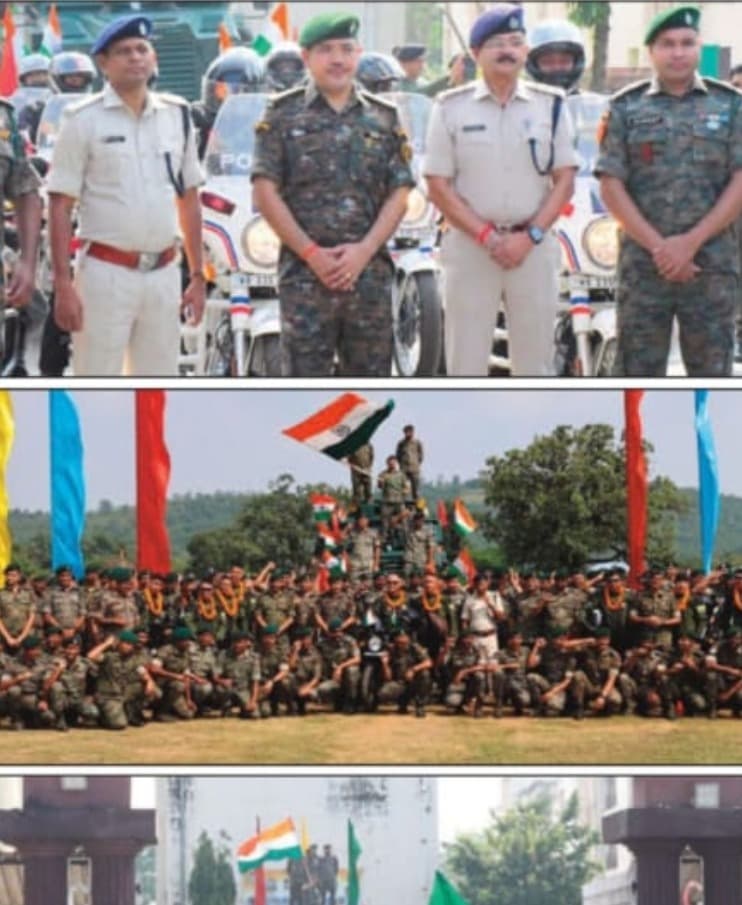 नशामुक्त भारत का संदेश लेकर निकली राष्ट्रीय मोटरसाइकिल रैली, 203 कोबरा बटालियन बरही में हुआ भव्य स्वागत