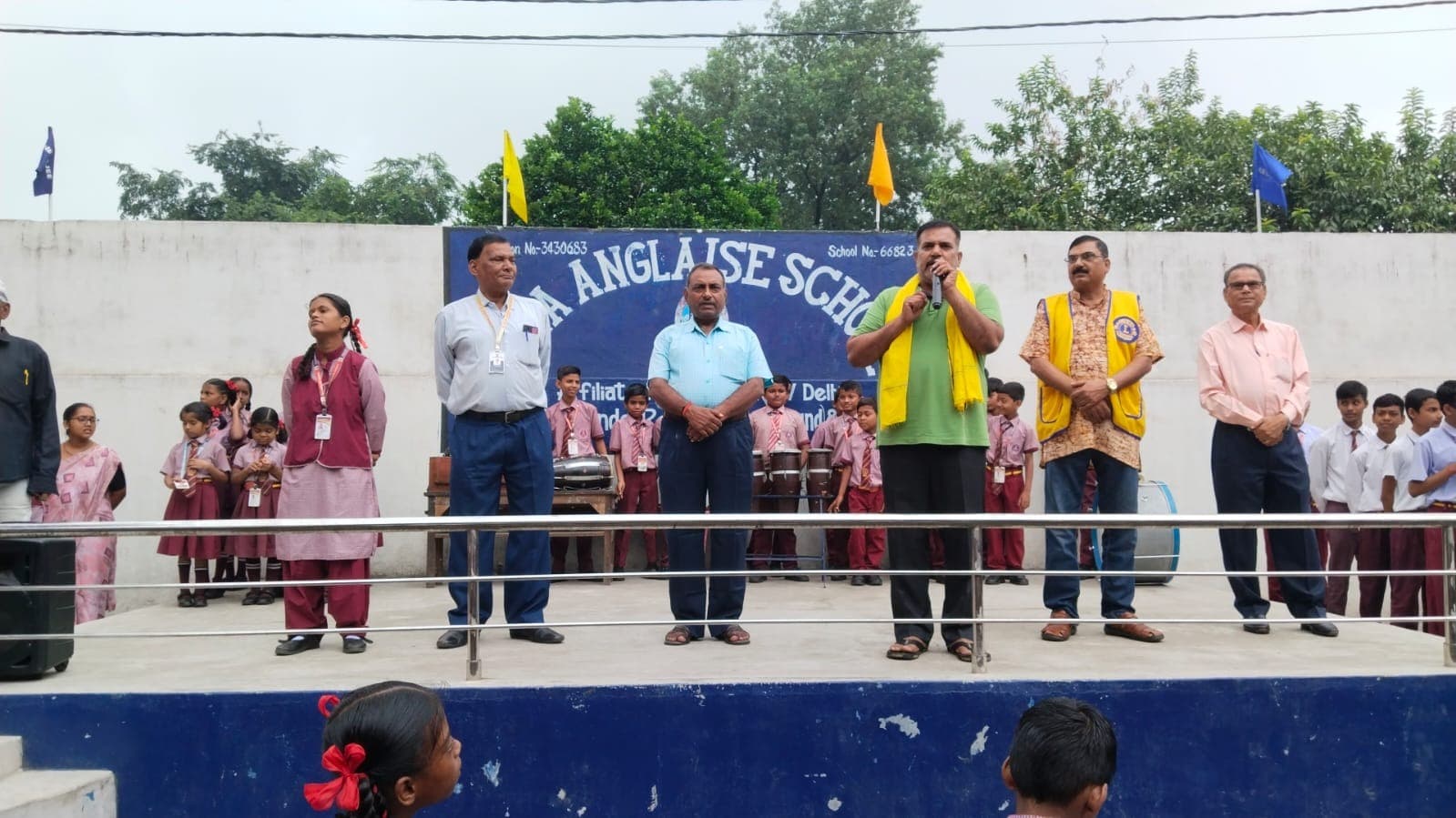 विश्व शांति दिवस पर छात्रों ने लिया शांति का संकल्प