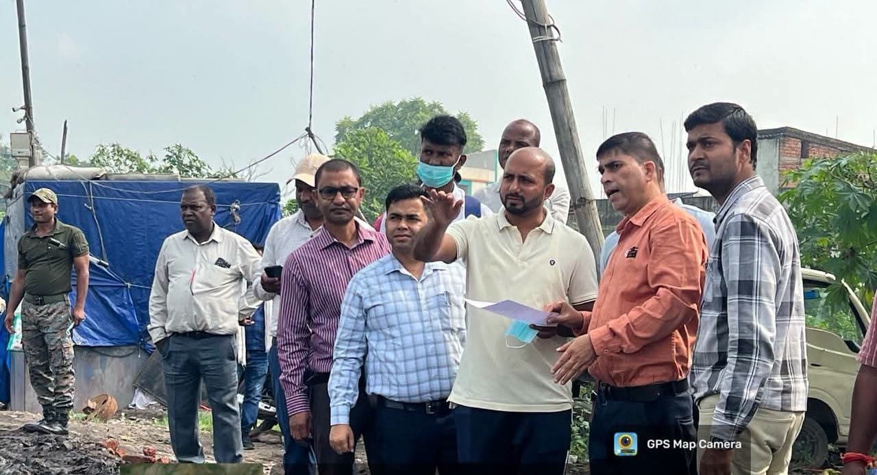 मुर्रामकला ट्रेंचिंग ग्राउंड का उपायुक्त ने किया निरीक्षण, कचरा निस्तारण कार्य में तेजी लाने का निर्देश