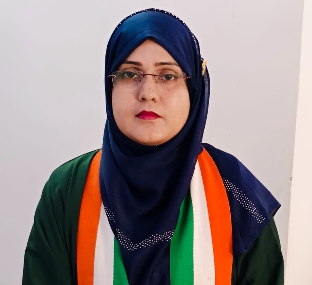1 नवंबर को दिल्ली के रामलीला मैदान में होगा कांग्रेस का विशाल प्रदर्शन: ज़ोया परवीन