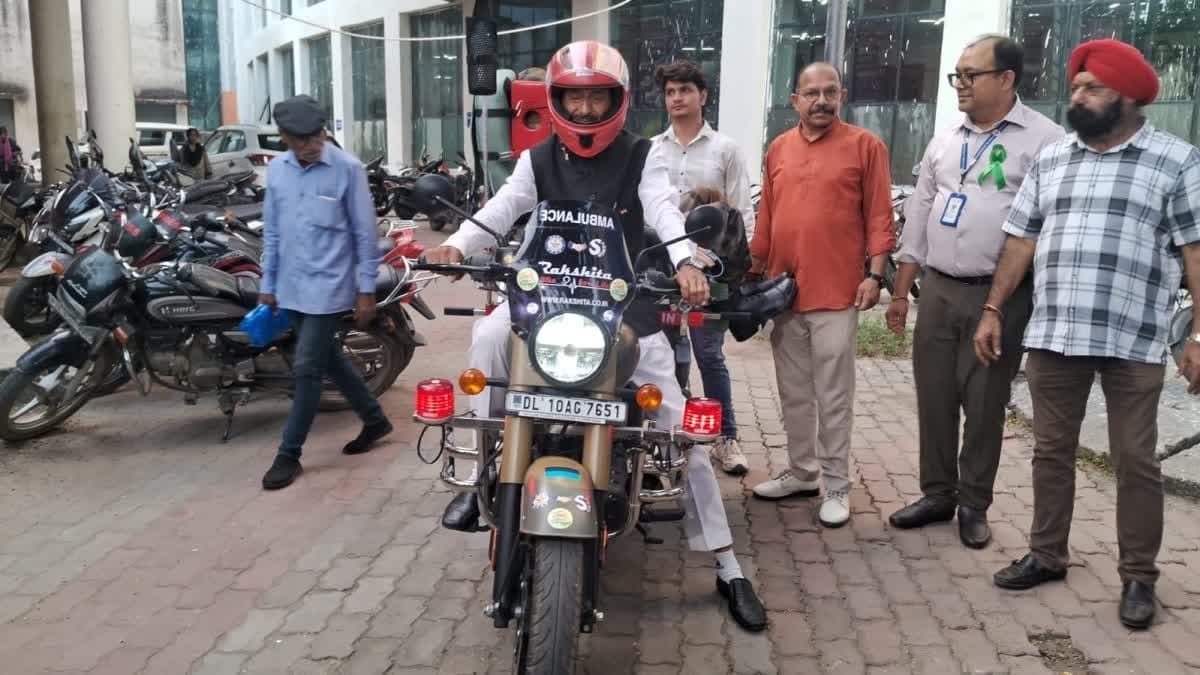रांची को मिली 8 नमो जीवन रक्षक बाइक एंबुलेंस की सौगात