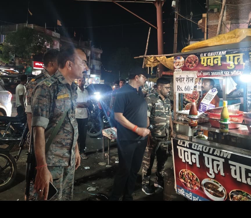 बरही चौक पर अतिक्रमण हटाने पर जोर, युवाओं को नशामुक्ति का दिया संदेश