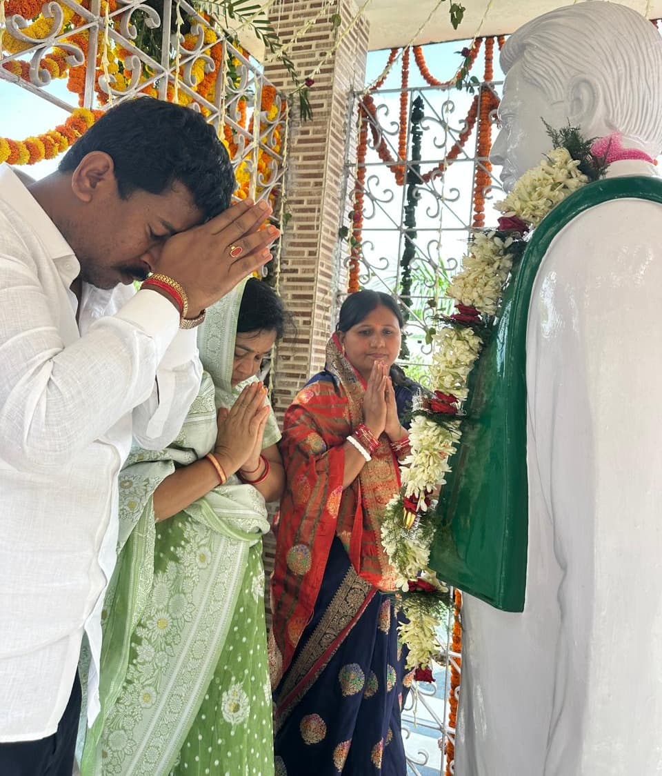 जननायक टेकलाल महतो की 15वीं पुण्यतिथि पर दी गई श्रद्धांजलि