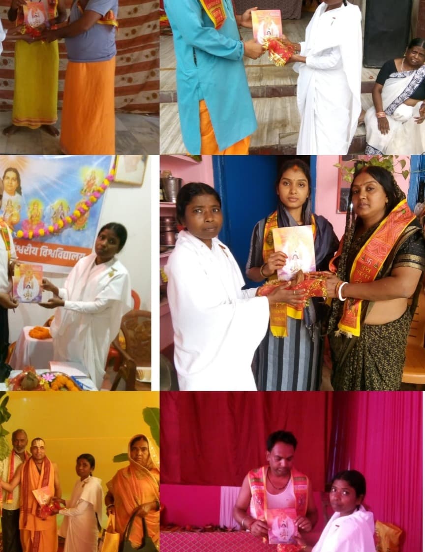 बरही के ब्रह्माकुमारीज सेवा केंद्र में सजी चैतन्य दुर्गा मां की दिव्य झांकी, रीना बहन ने कहा - अष्ट शक्तियों से श्रेष्ठ बनता है जीवन