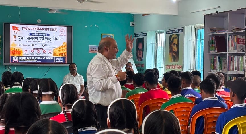 राष्ट्र निर्माण में युवाओं की भूमिका पर श्रीदस इंटरनेशनल स्कूल में प्रेरक बौद्धिक सत्र आयोजित