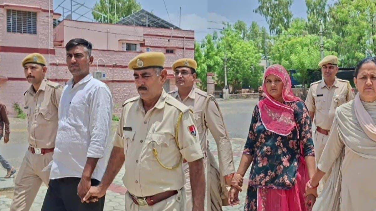बाड़मेर में सोशल मीडिया इन्फ्लुएंसर पत्नी पर पति की हत्या का आरोप, प्रेमी के साथ गिरफ्तार