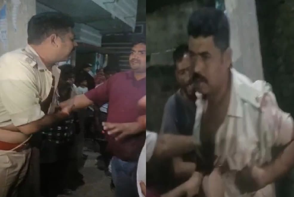 साहिबगंज में एएसआई को खंभे से बांधकर पीटा, एसपी ने किया निलंबित