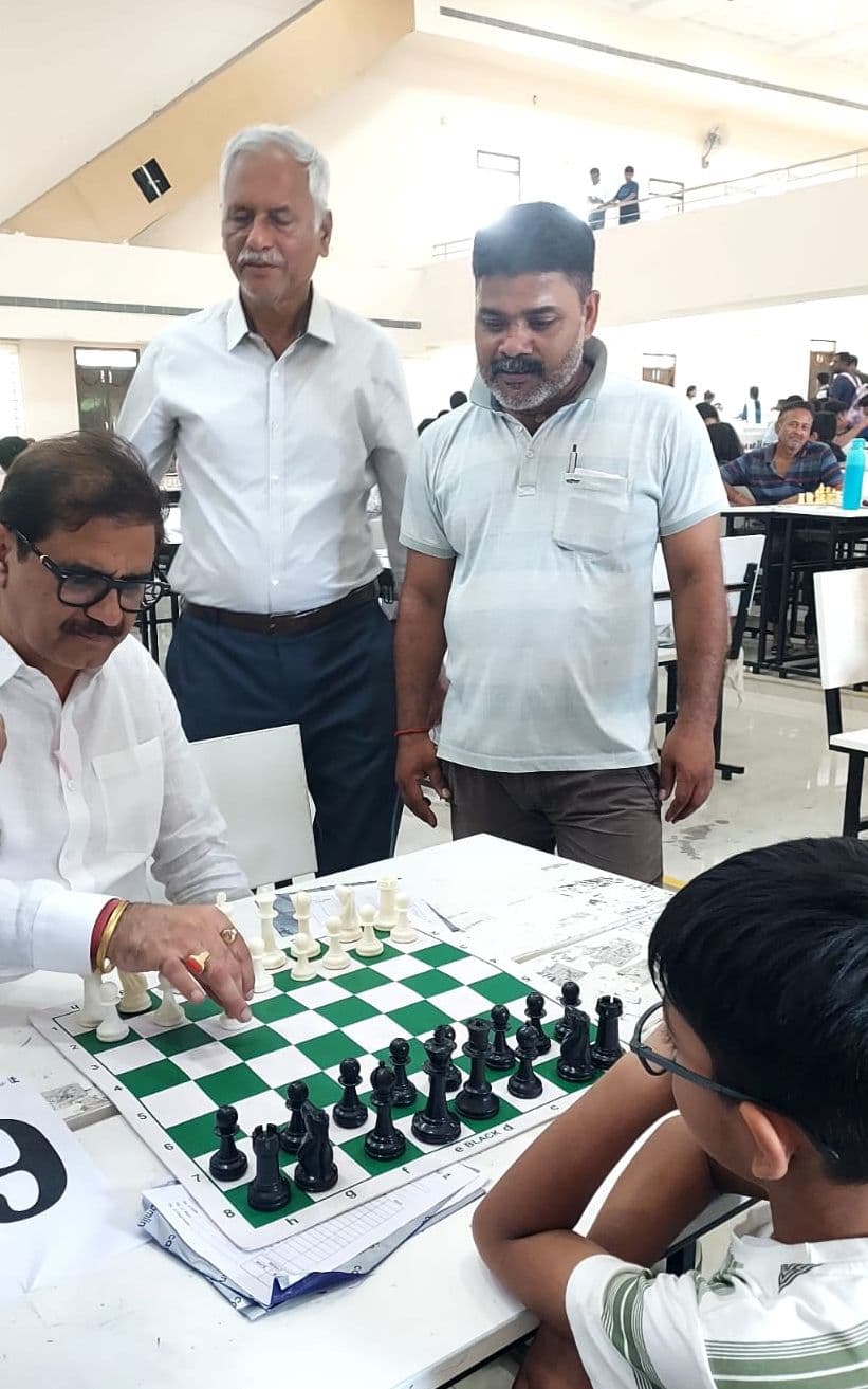 एचडीसीए ऑल इंडिया फाइड रेटिंग शतरंज प्रतियोगिता में 396 खिलाड़ी दिखा रहे दिमागी कौशल
