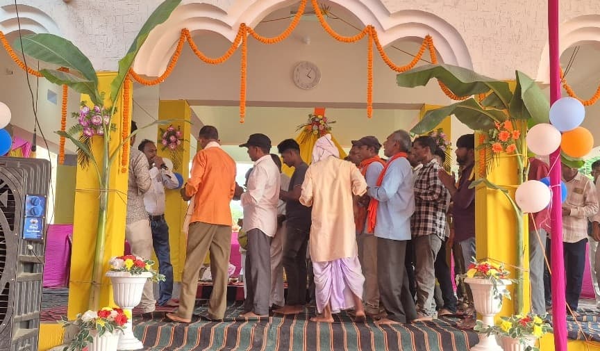 यादव धर्मशाला में श्रीकृष्ण जन्माष्टमी पर 24 घंटे का अखंड हरिकिर्तन का आयोजन