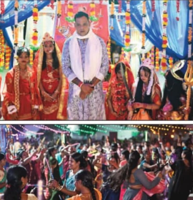 श्रीदास इंटरनेशनल स्कूल में गरबा महोत्सव का भव्य आयोजन, नवरात्रि के रंग में रंगे छात्र-छात्राएं