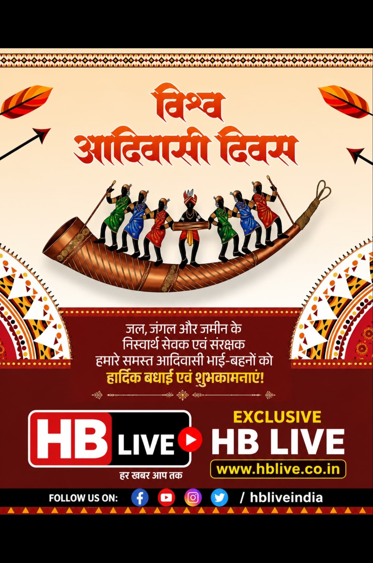 विश्व आदिवासी दिवस: संस्कृति, सम्मान और विरासत को संजोने का संकल्प
