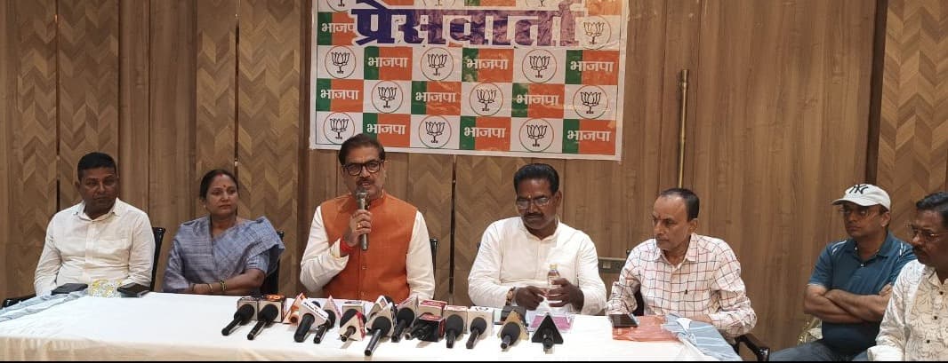 सांसद के विकास कार्यों पर कांग्रेस के सवालों का भाजपा ने दिया आंकड़ों के साथ जवाब