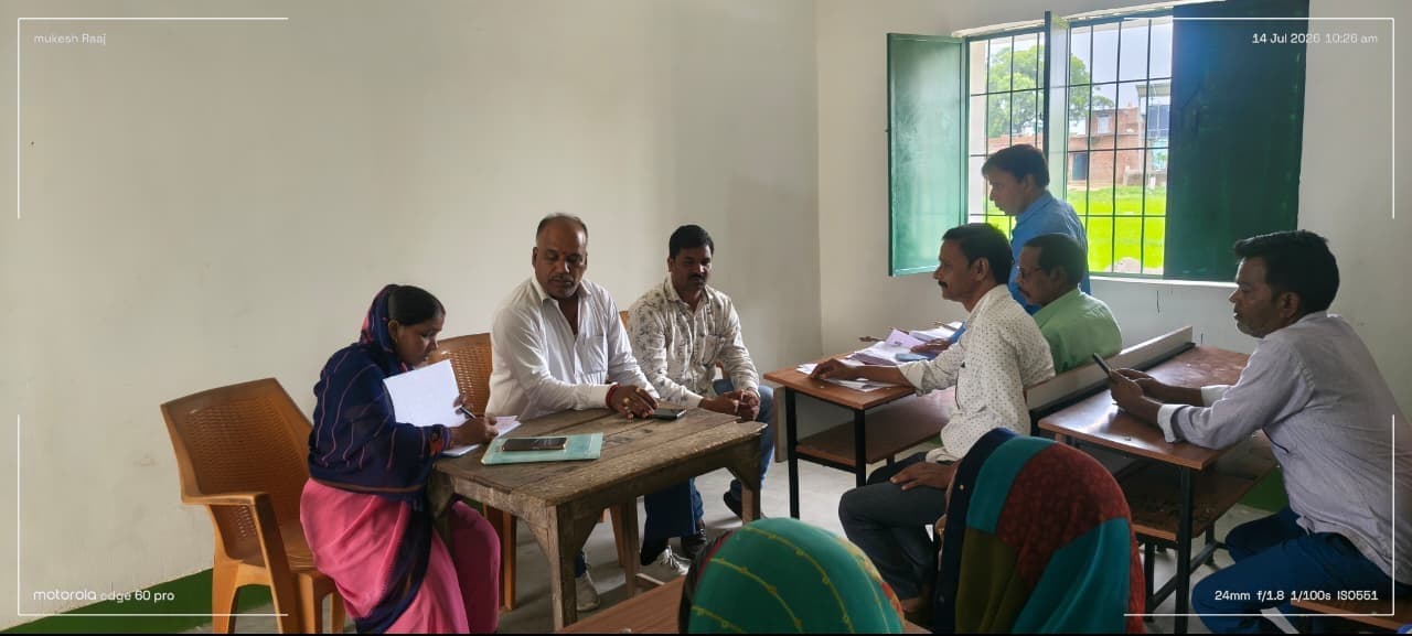बेला पंचायत में मतदाता सूची विशेष पुनरीक्षण को लेकर बीएलओ की बैठक संपन्न