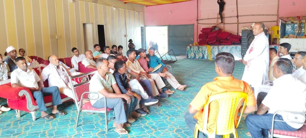 भाजपा विष्णुगढ़ पश्चिमी मंडल की मासिक बैठक संपन्न