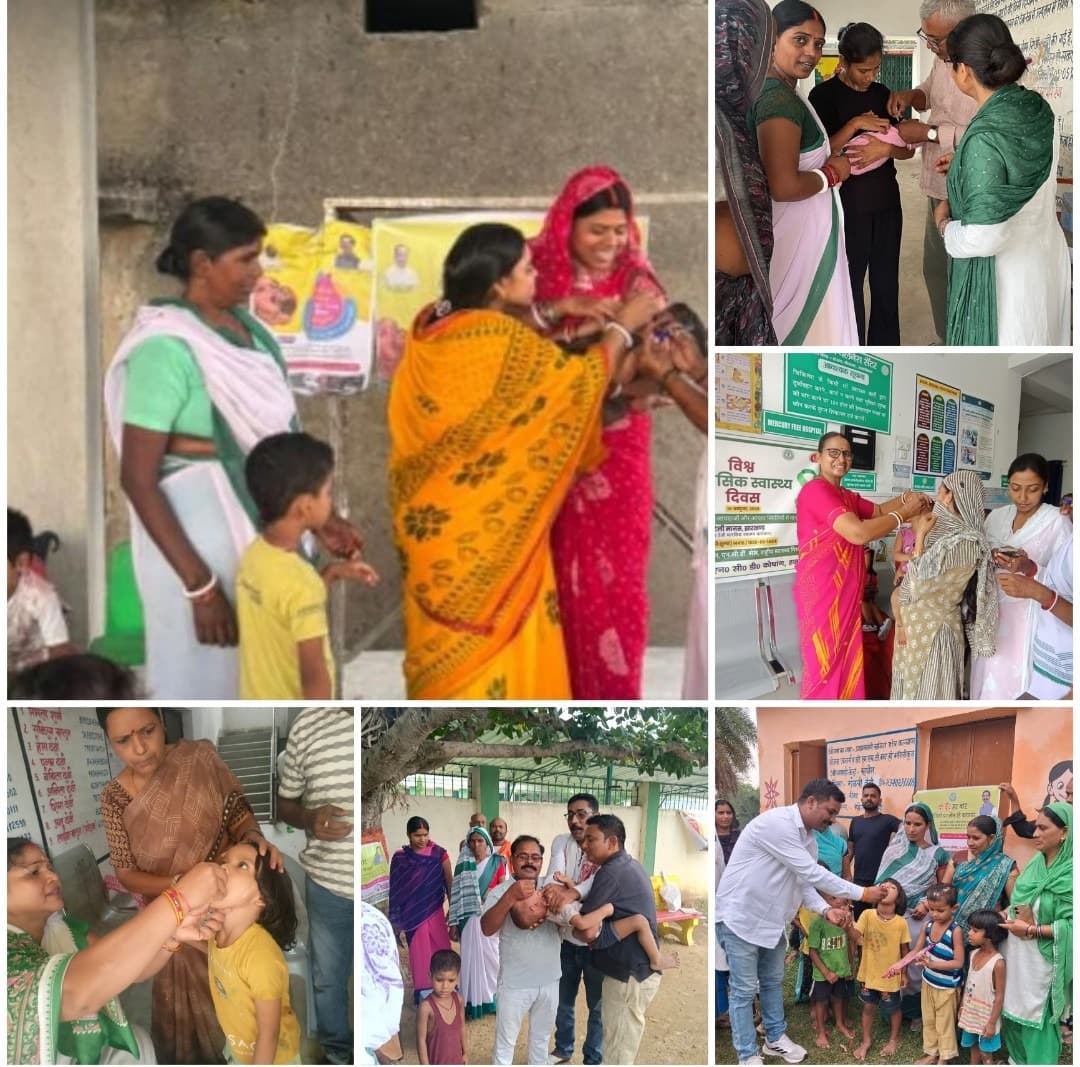 चौपारण की सभी 26 पंचायतों में शुरू हुआ पल्स पोलियो अभियान, प्रमुख ने किया कार्यक्रम का शुभारम्भ 