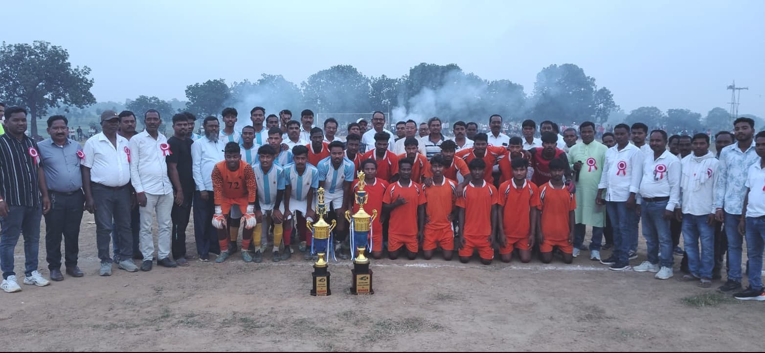 पेनाल्टी शूटआउट में धनबेड़वा  ने हफुवा को हराकर खिताब पर जमाया कब्जा