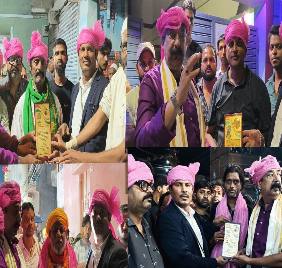 मुहर्रम पर खलीफाओं का हुआ ख़ास इस्तक़बाल, केवा आयुर्वेदा ने 20 खलीफाओं को किया सम्मानित