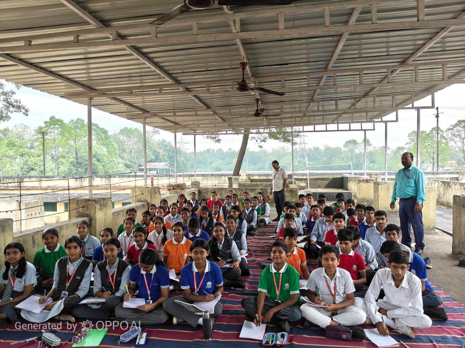 डीएवी रजरप्पा में 150 विद्यार्थियों ने लिखा ‘मां धरती’ के नाम पत्र