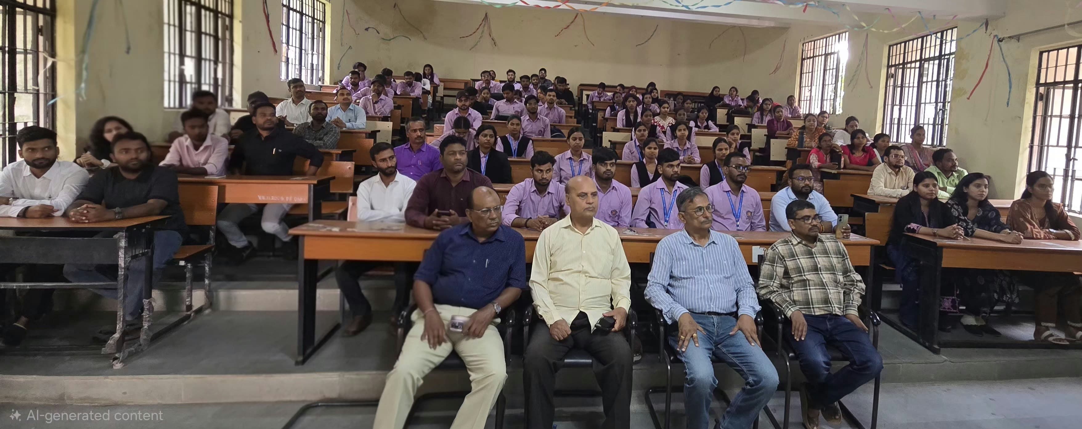 विभावि के राजनीति विज्ञान विभाग में व्याख्यान आयोजित