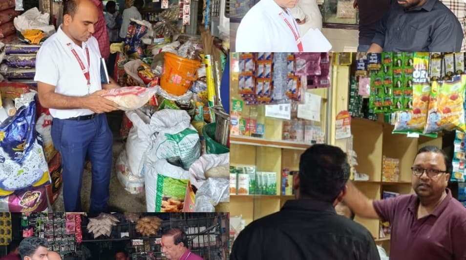 खाद्य सुरक्षा विभाग की छापेमारी, सरसों तेल जब्त