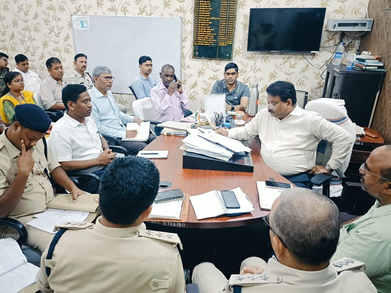 दुर्गा पूजा पर गिरिडीह में ट्रैफिक प्लान लागू, 7 जगहों पर पार्किंग की व्यवस्था