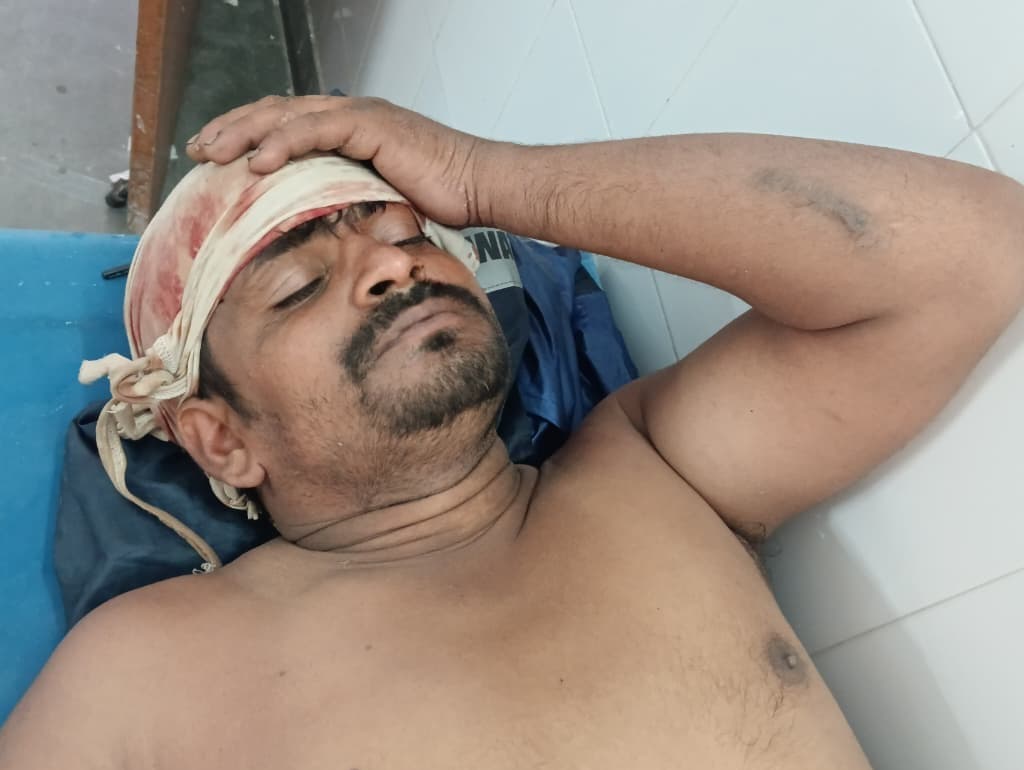 नशे के कारोबार का विरोध पड़ा भारी, युवक पर लाठी-डंडों से हमला