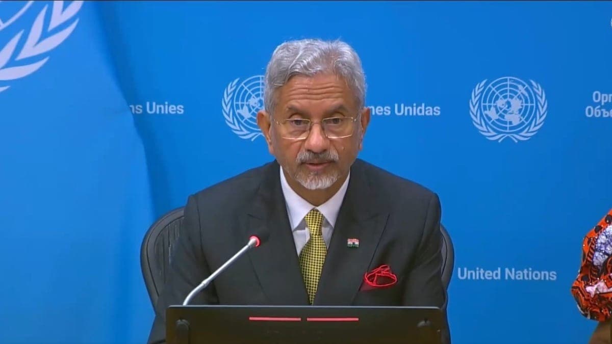 UNGA में पाकिस्तानी पत्रकार के सवाल पर जयशंकर का करारा जवाब