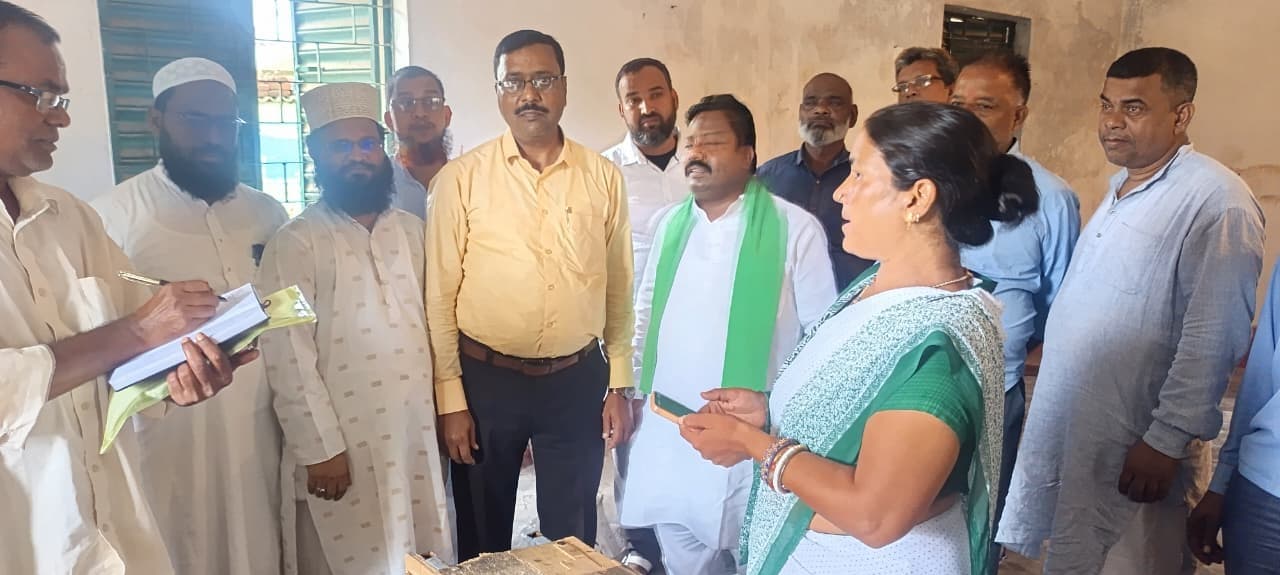 विष्णुगढ़ में जेपी पटेल ने बूथों का किया निरीक्षण, बीएलए कार्यकर्ताओं को दिए आवश्यक निर्देश