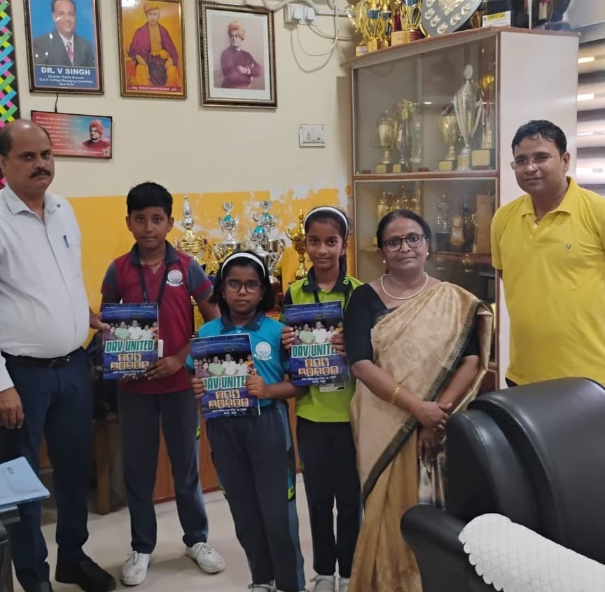 डीएवी पब्लिक स्कूल बरही में इंटर हाउस इंग्लिश स्पीच प्रतियोगिता का सफल आयोजन  