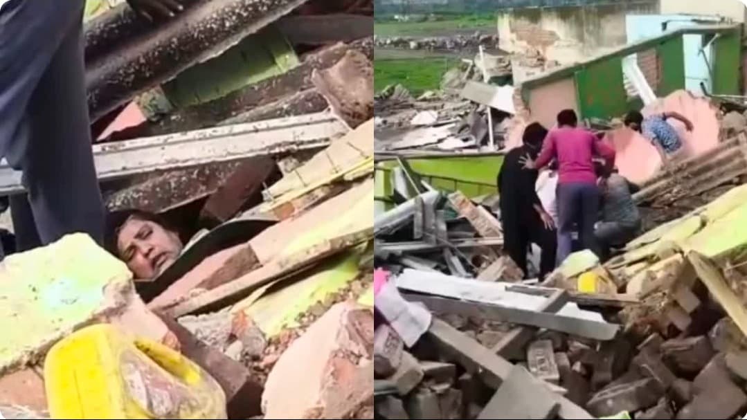 धनबाद में भू-धंसान ने उजाड़े 15 आशियाने, मलबे में दबकर भी जिंदा बची नजमा; युवकों ने जान जोखिम में डालकर निकाला बाहर
