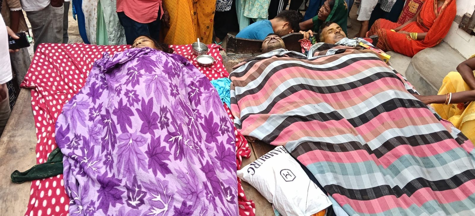 सेफ्टी टैंक बना मौत का कुंआ, अवैध महुआ शराब ने ली एक ही परिवार के तीन लोगों की जान