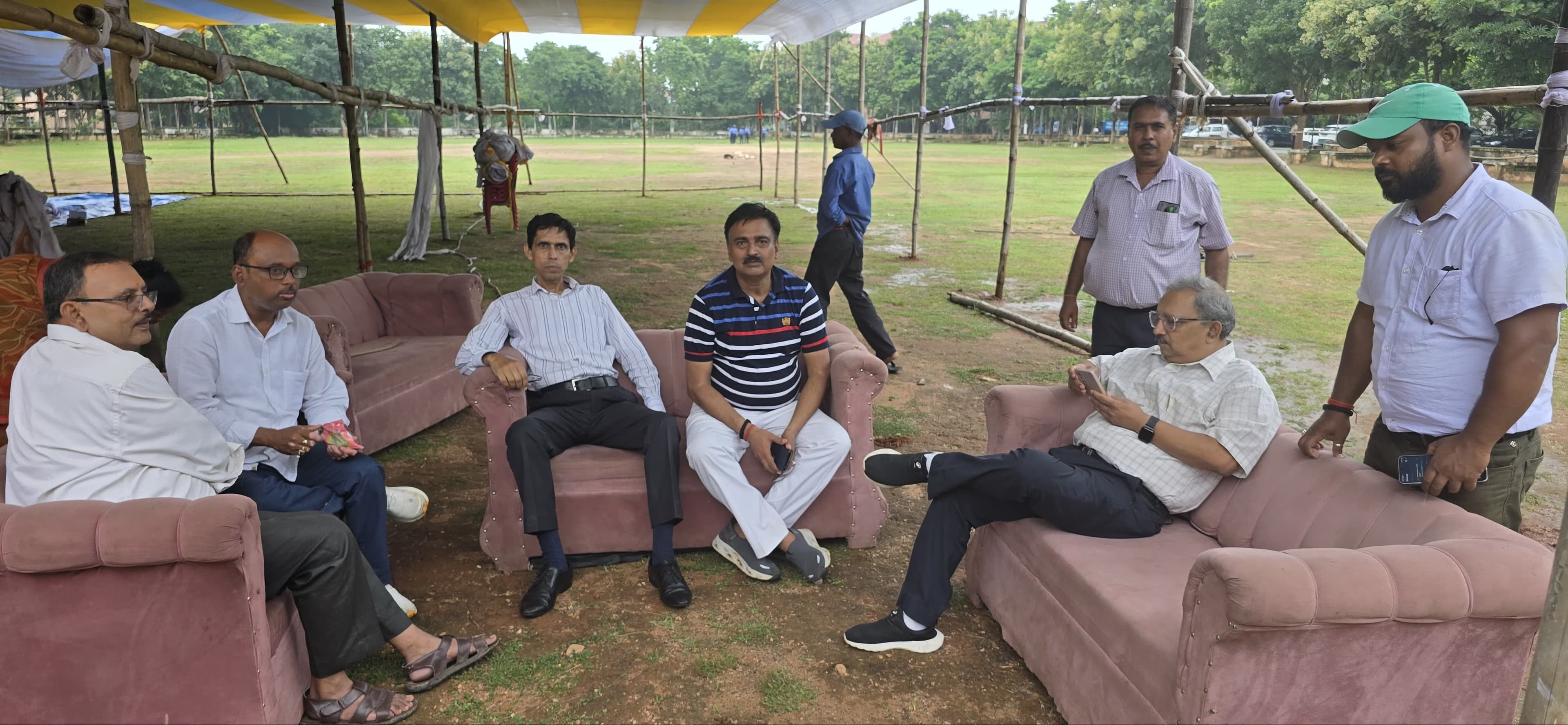 विभावि में स्वतंत्रता दिवस समारोह की तैयारियां जोरों पर