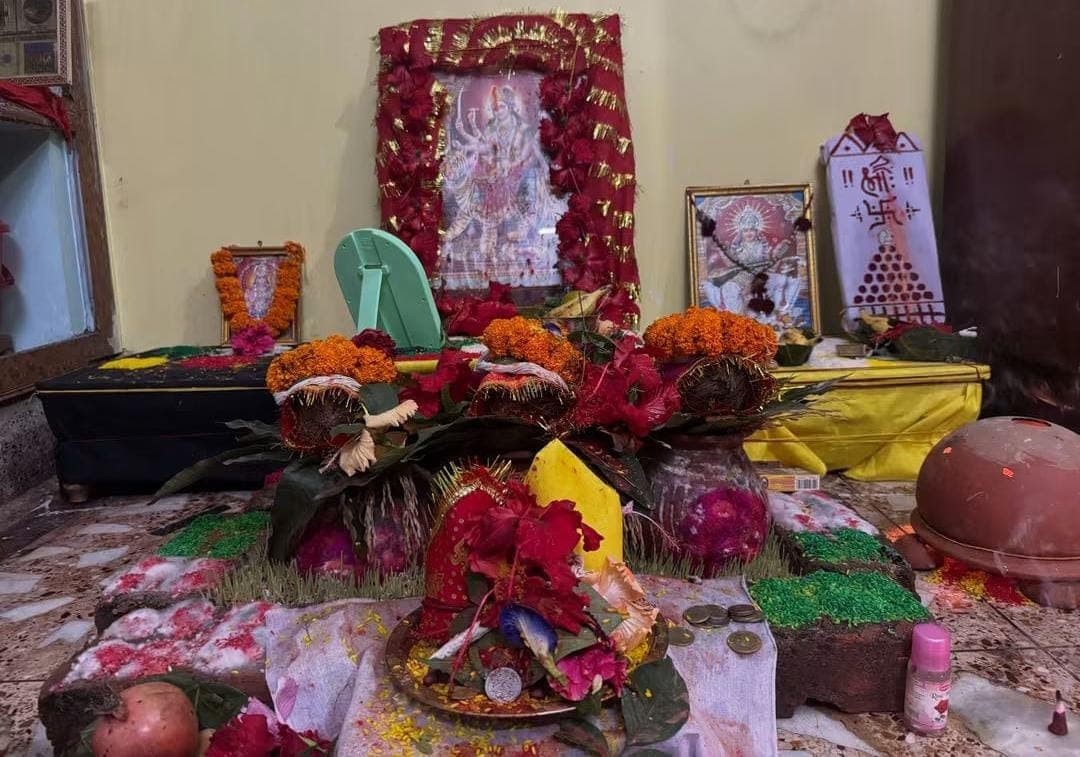 कुजू कोयलांचल में मां कुष्मांडा की आराधना, भक्तिमय हुआ माहौल