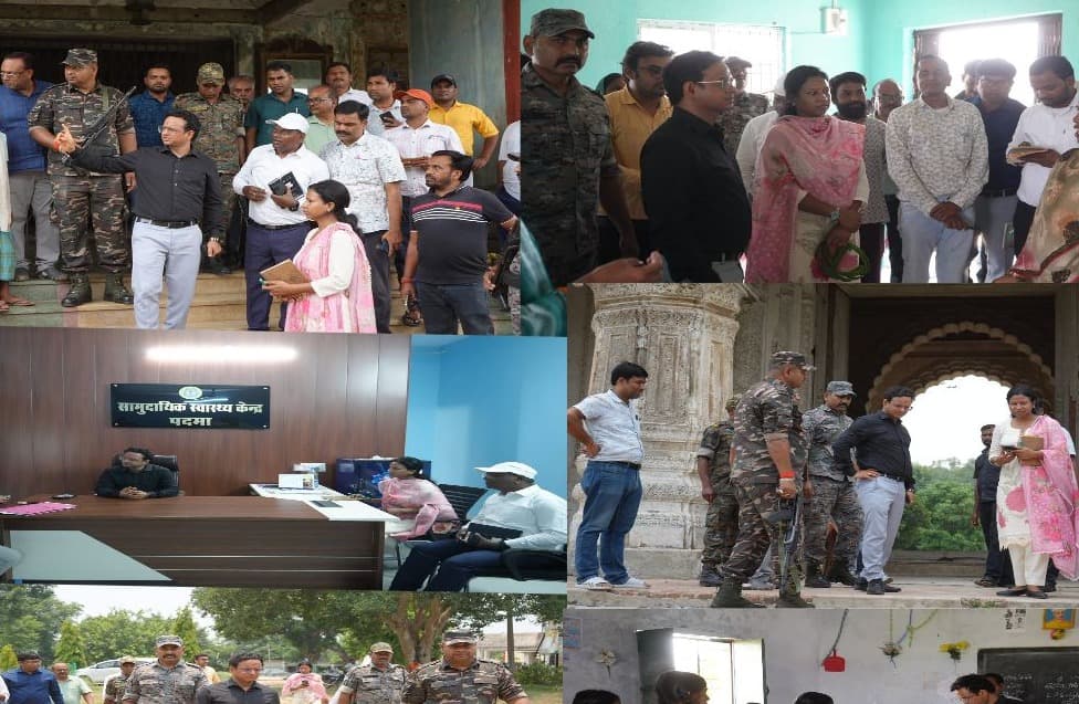 उपायुक्त ने इचाक एवं पदमा प्रखंड का किया औचक निरीक्षण