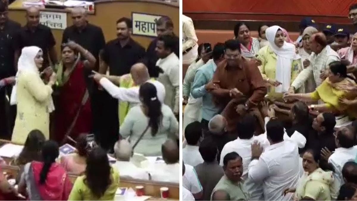 MCD सदन में प्रदूषण चर्चा के दौरान भिड़े पार्षद, माइक तोड़ने के आरोप