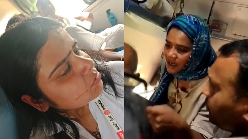 चलती ट्रेन में महिला TTE पर हमला, बिना टिकट यात्रा कर रही महिला पर मारपीट का आरोप