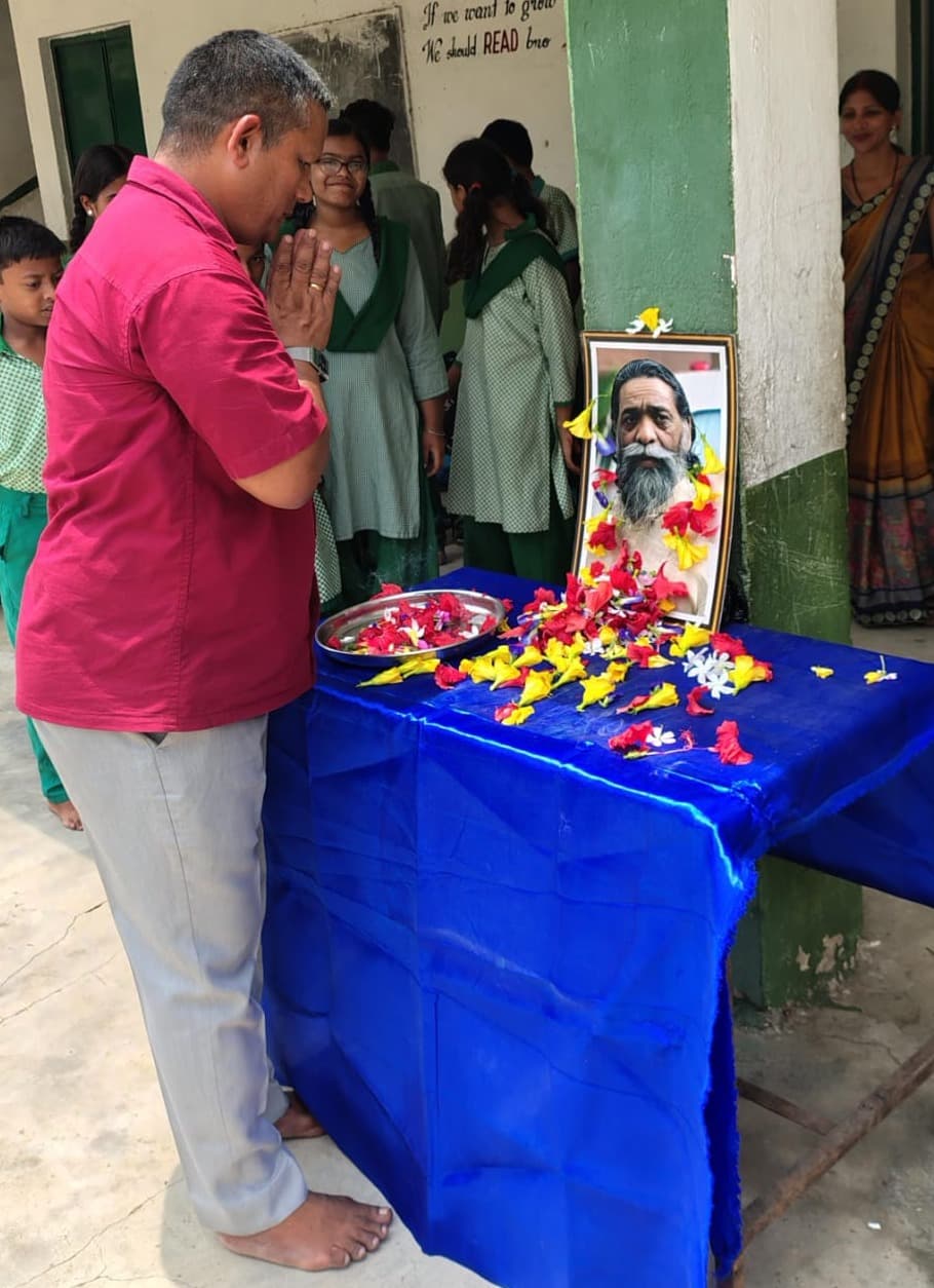 रामवि मांडू में दिशोम गुरु शिबू सोरेन को दी गई श्रद्धांजलि 