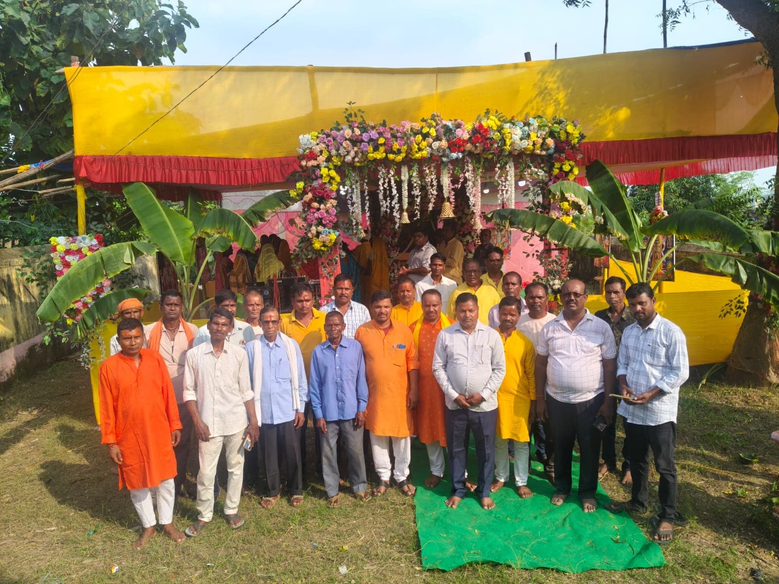 इंदरा पंच मंदिर धाम में 24 घंटे का अखंड हरिकीर्तन, विश्व कल्याण की कामना