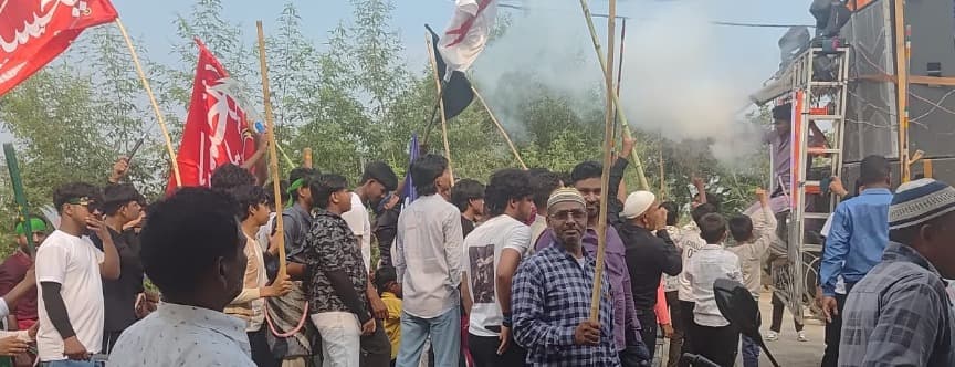 शिवपुर (सलोन) में भाईचारे और शांति के साथ संपन्न हुआ मोहर्रम पर्व